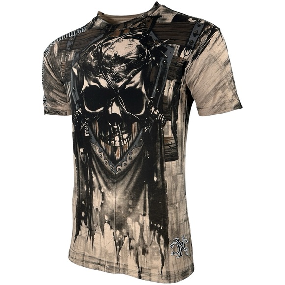 Xtreme Couture by Affliction Men's T-Shirt Lost - Picture 4 of 9